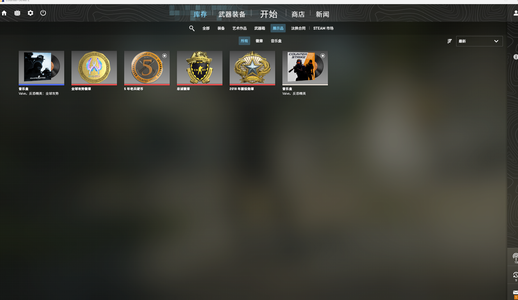 CSGOCS25年老兵勋章号