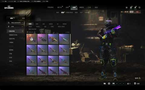 绝地求生（PUBG）生存等级1 名誉等级1 成长武器 究极 载具 枪皮老黑粉保时捷五级美杜莎