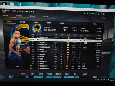 NBA2K OL2（端游）3突陈列室库里