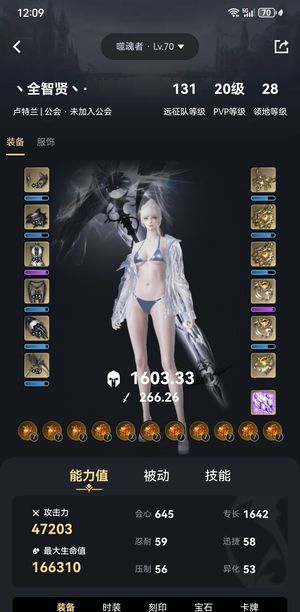 命运方舟【70级】时装泳衣号五个角色都有