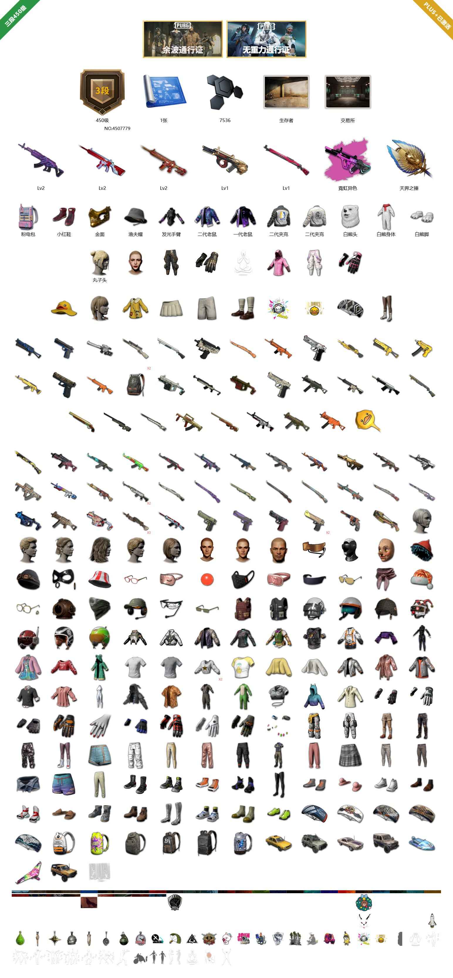绝地求生（PUBG）5成长准四段号ars已解可直绑