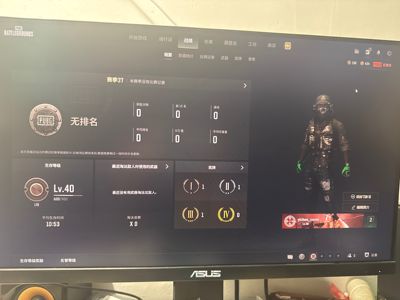 绝地求生（PUBG）豪华版40级 3张图纸多年老号