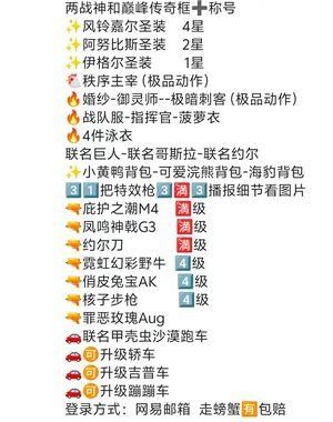 PUBG M（外服）4星圣装3满3播报战队服指挥官