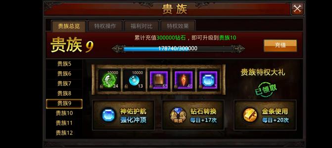 全民奇迹【1176级魔剑士】新区回归1294