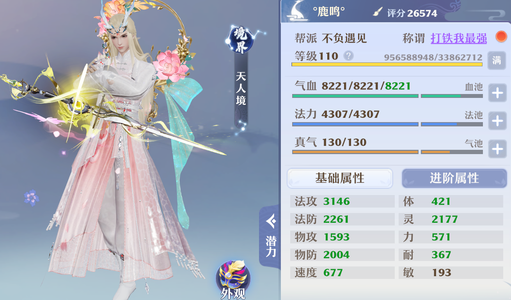 梦幻新诛仙【110级】3150法攻青云全加持多皮肤