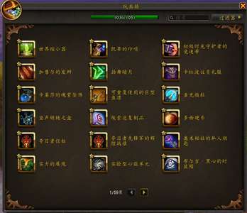 魔兽世界老牌收集癖爱好者的心血号