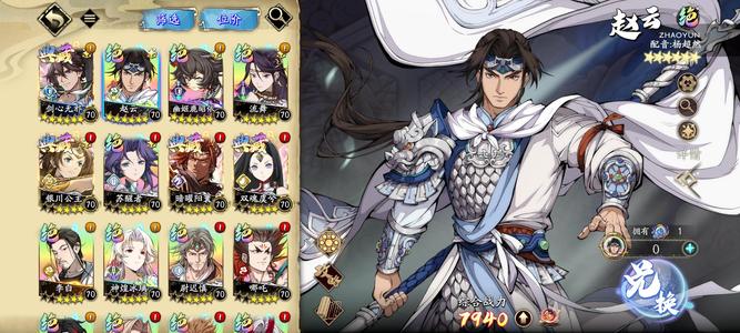 天地劫：幽城再临典藏极品号满星赵云