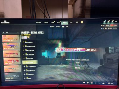 绝地求生（PUBG）五成长6级白美杜莎外带13图纸