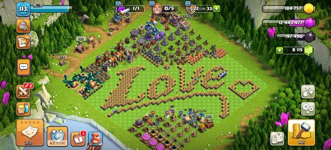 部落冲突（国际服）17本8K宝石680星辉矿石