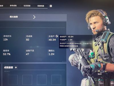 三角洲行动（Steam）30级资产48M纯币4000W