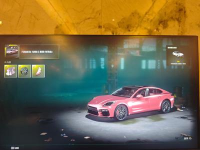 绝地求生（PUBG）生存等级1 名誉等级2 成长武器 究极 载具 枪皮保时捷帕拉梅拉图样加美杜莎