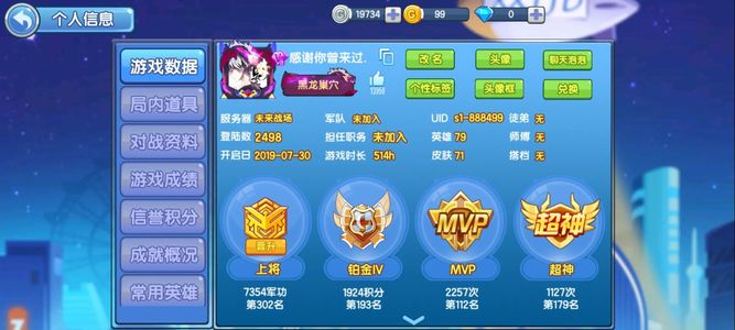 小小突击队【30级】小小突击队老号 贵8 可刀