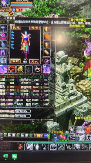 QQ华夏（端游）绑定满属性神医紫龙