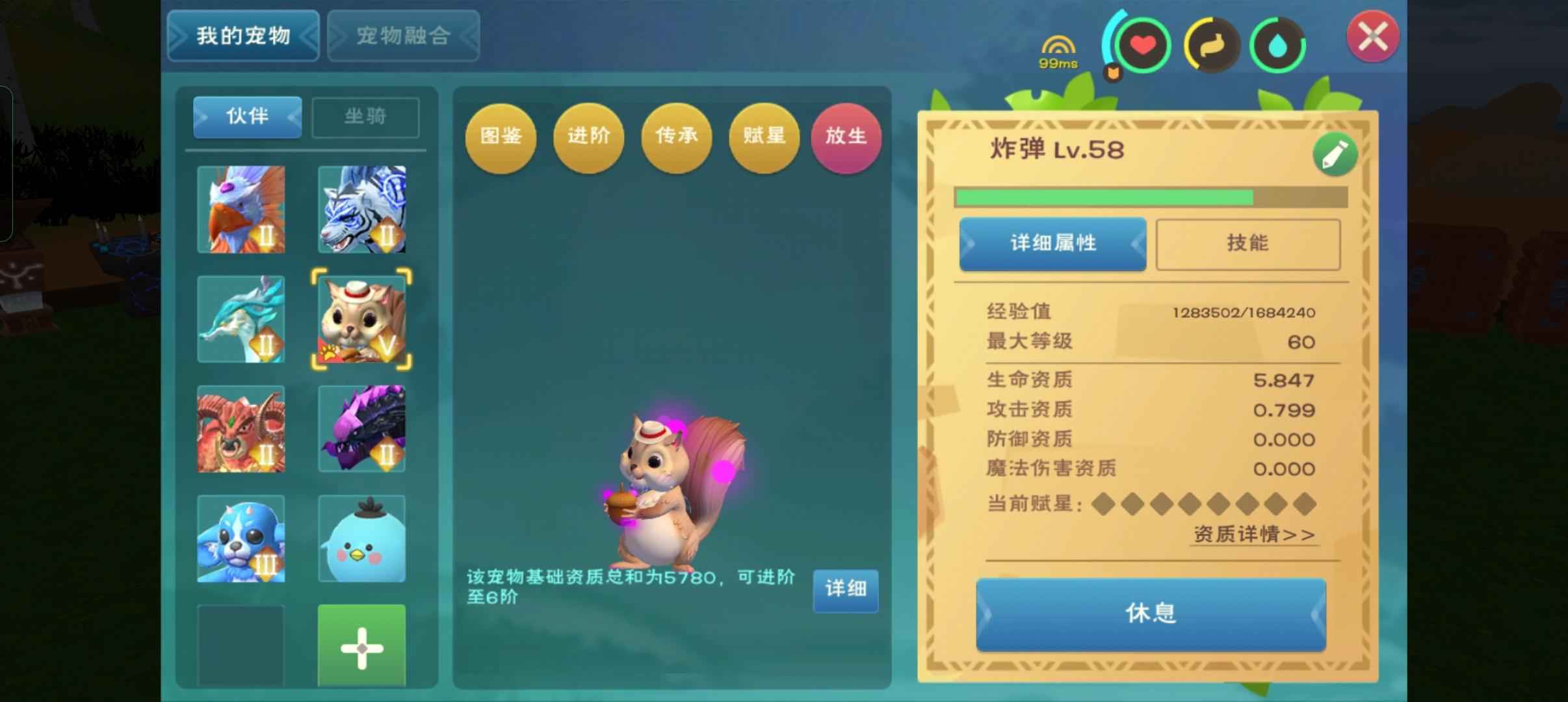 创造与魔法火龙极品号可6宠物多