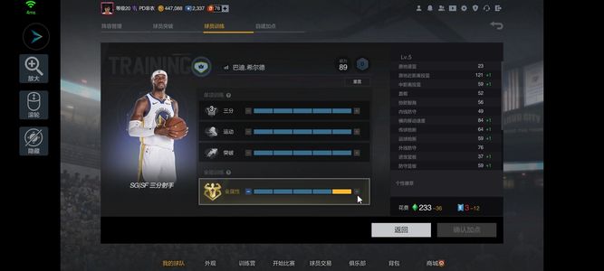 NBA2K OL2（端游）【20级】5詹带队两个亿