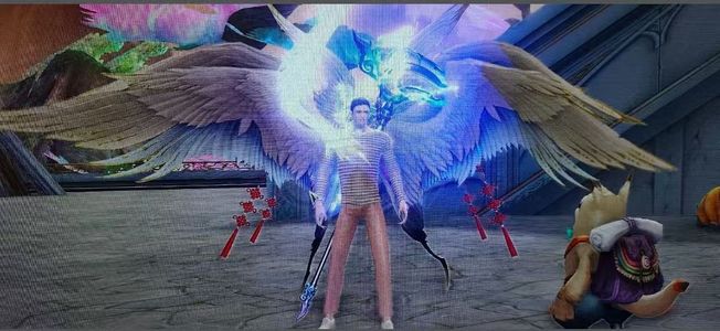 永恒之塔怀旧版发光雷龙王1000攻击全套橙