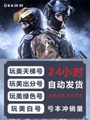 CSGOCS2完美白号带改名卡上号即玩