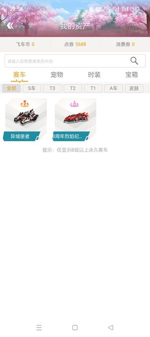 QQ飞车永久226S异域使者