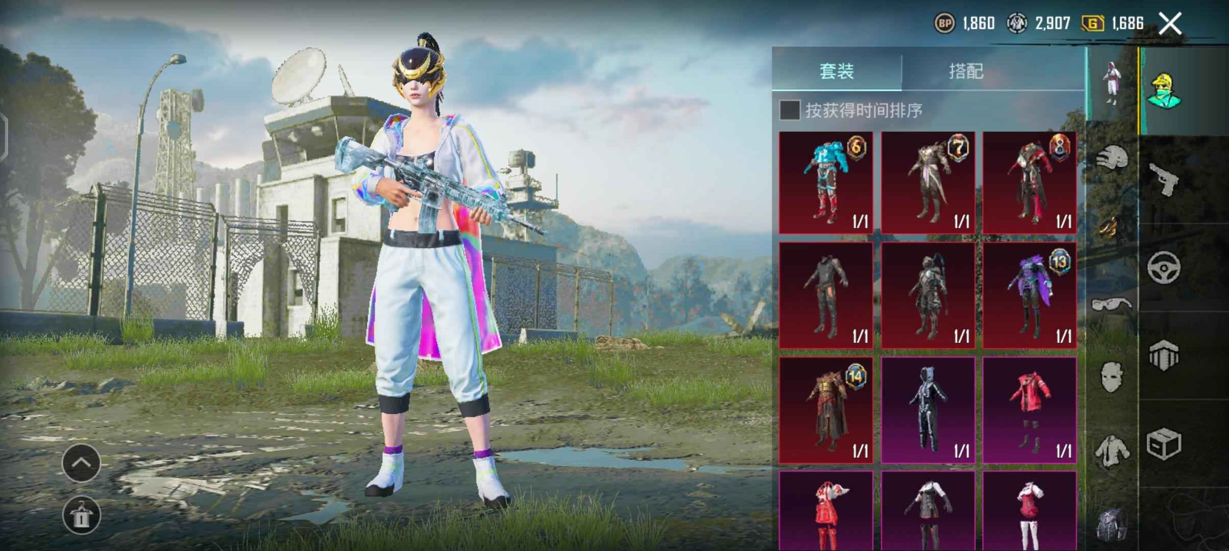 PUBG M（外服）战神账号出