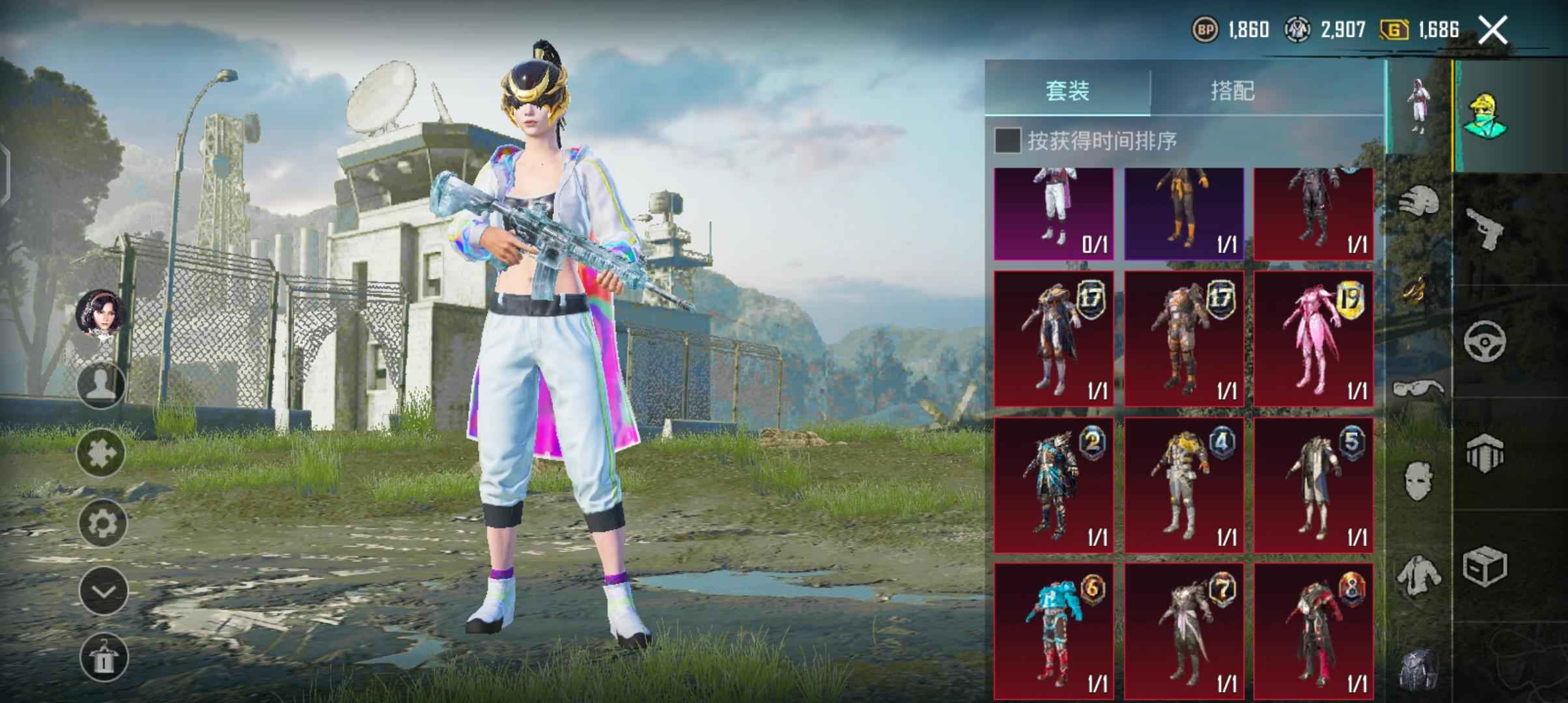 PUBG M（外服）战神账号出