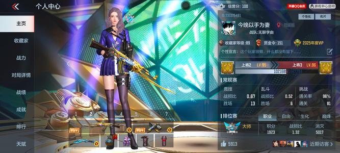 穿越火线：枪战王者V5 6王者武器 166英雄武器 5英雄角色 209万化 大师