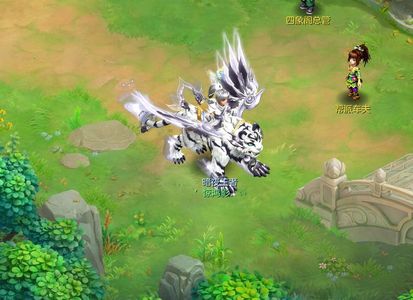 幻唐志（PC）146天魔带黑白双人老虎坐骑
