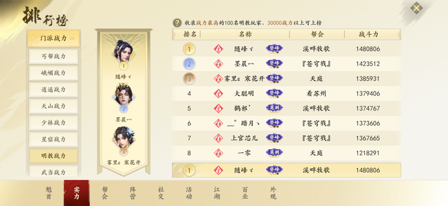 新天龙八部【97级】不诚心的别瞎点