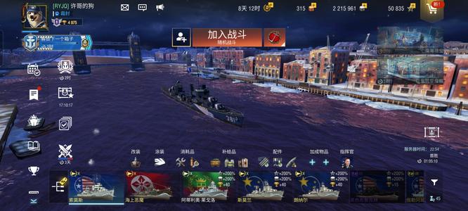 战舰世界闪击战【51级】十级船多基本全部有皮