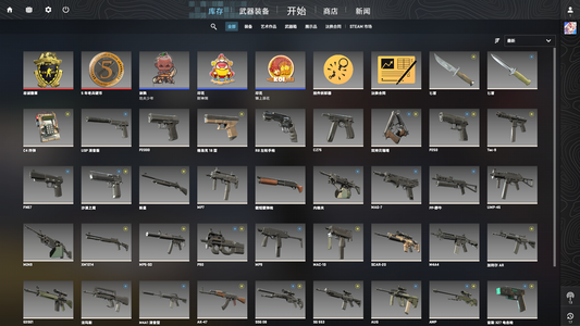 CSGOCS五年老兵硬币忠诚徽章
