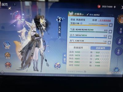 梦幻新诛仙【110级】双橙武满光全身橙瑰宝号低价出