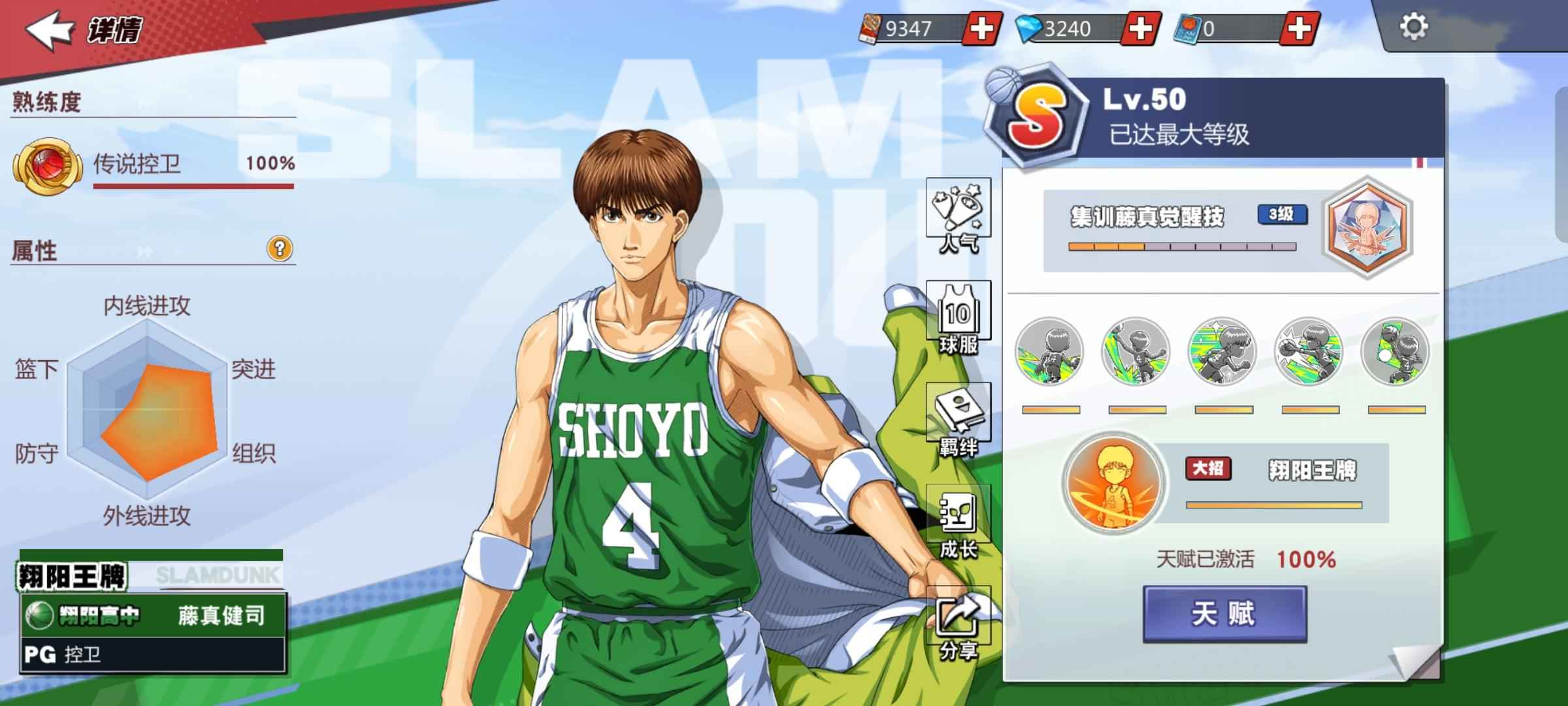 灌篮高手【80级】9觉鸡翅3觉集腾80集福