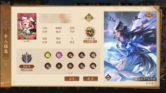 三国杀十周年（端游）【JYSZN14】官阶：国护