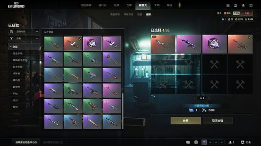 绝地求生（PUBG）生存等级1 名誉等级2 成长武器 究极 载具 枪皮3代女团＋大菠萝