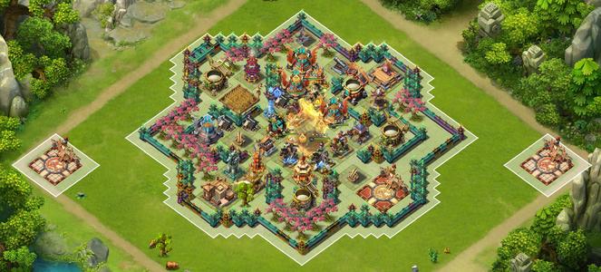 君临天下手游4弓，万玉，111毛。