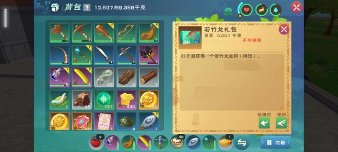 创造与魔法【其他 510-522】518服若竹龙礼包