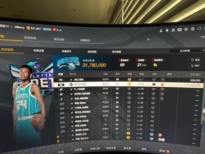 NBA2K OL2（端游）【10级】7突黄蜂米勒 纯新号