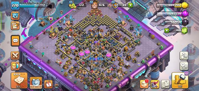 部落冲突（国际服）18本满防