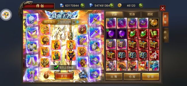 天使纪元【714级】s13区冠军s14区冠军