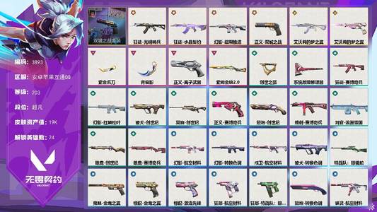 无畏契约：源能行动【203级】【3893】【英雄】：捷风，