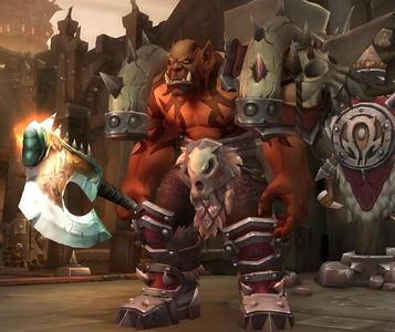 魔兽世界獠牙肩满橙武老号