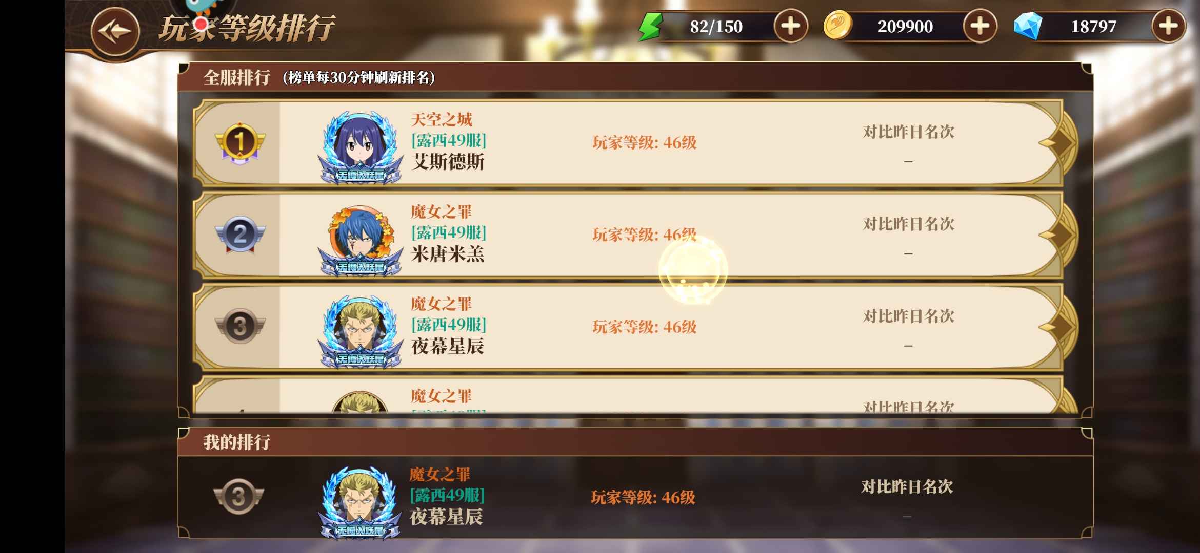 妖精的尾巴：激斗6星雷龙，1.8万钻，榜一号