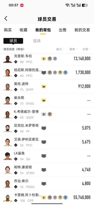 NBA2K OL2（端游）七千万阵容 贾巴尔 韦伯