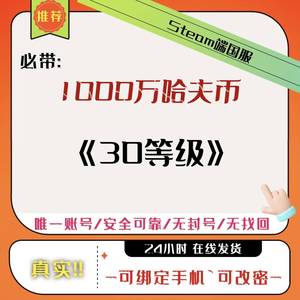 三角洲行动（Steam）【总资产1000,0000M 】必带/1000万哈夫币~30级