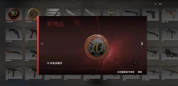 CSGOCS十年老兵勋章账号带优先账号