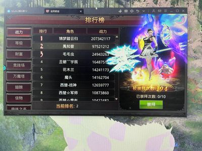 全民奇迹【1200级魔剑士】回归1133区榜二，玩别的去了