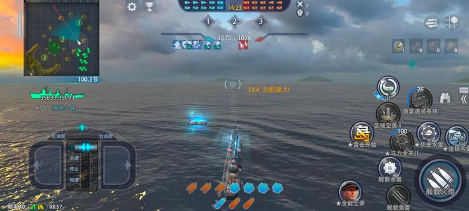 巅峰战舰元帅百节航速岛风、小鲨鱼