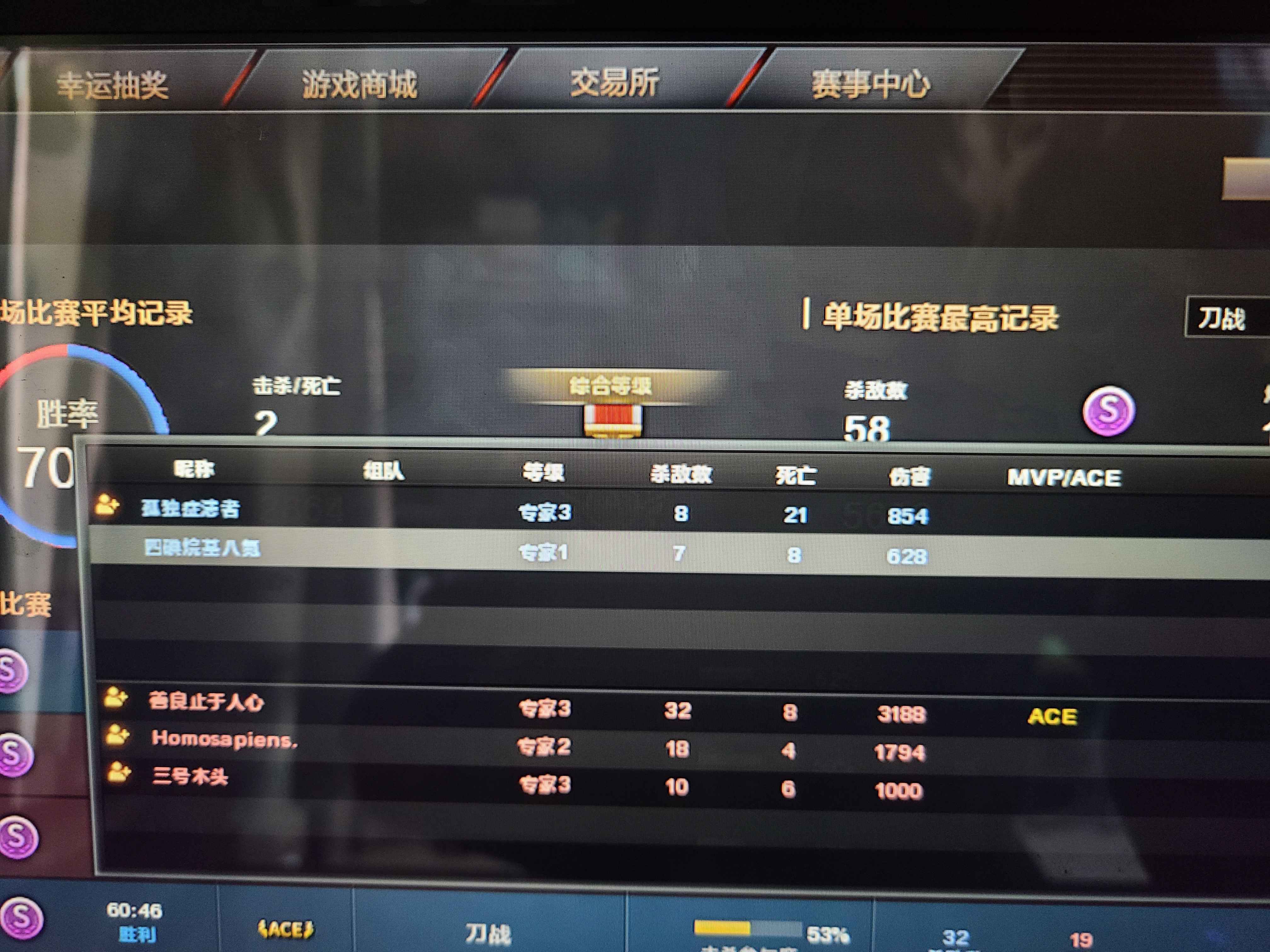 穿越火线（CF）【28级】北部丨河南一区刀排大师3可二次