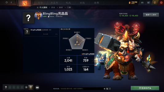DOTA2冠绝一世5634高行为分置信度