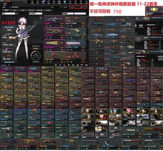 反恐精英OL（端游）【530级】兔神虎神仲裁赛季多怀旧系列