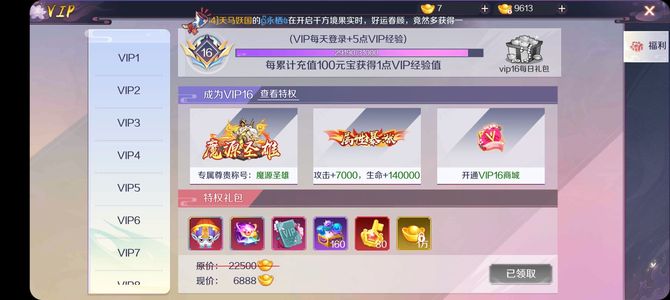 天姬变【995级】V16，5圣骑1神姬国六跨六